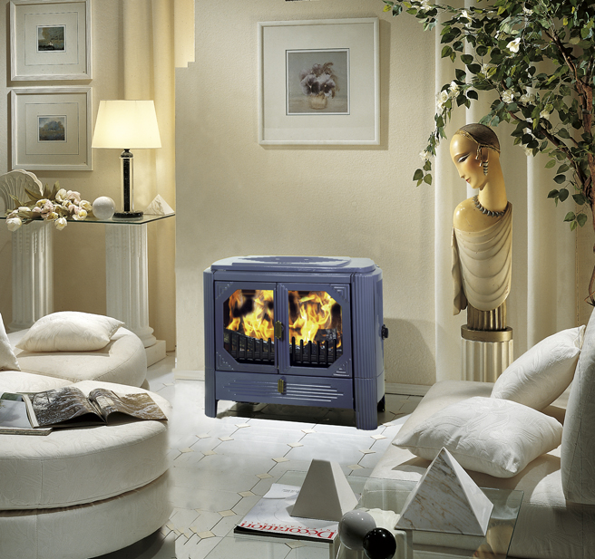 Art Deco stiliaus židiniai ir krosnelės